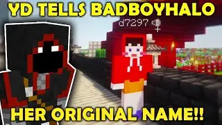 YD Tells Badboyhalo Her Original Name i.e. Yangdding And How To Pronounce The Name on QSMP