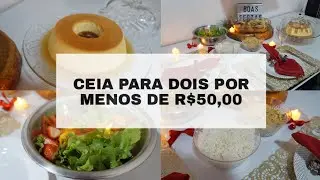 CEIA DE NATAL PARA DUAS PESSOAS COM R$50,00 -  SARA BAXINHA