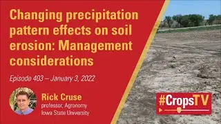 Changing precipitation pattern effects on soil erosion: Management considerations