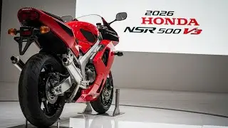 2026 Honda NSR 500 V3 &ndash; Legendary Two-Stroke Returns | Specs, Sound & Future Design