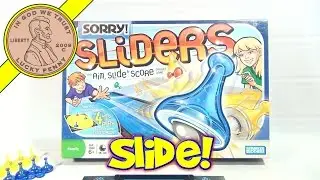 How To Play The Game Sorry Sliders - Aim, Slide & Score Target Game No. 40615, 2008 Parker Brothers