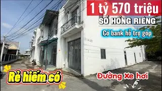 💥SỰ THẬT sổ riêng ĐÚNG 1tỷ 570tr ko phát sinh, đường xe hơi tới nhà cách đường TL835 chỉ 300m 