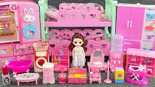 15 Minutes Satisfying with Unboxing Cute Princess House＆Pink Bed ,Racing car Toys ASMR｜Review Toys