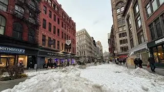 🔴 NYC Live: Hudson River Ice Flows 🥶❄️- 2/10/26