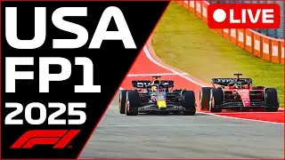 🔴F1 LIVE - USA GP FP1 - Commentary + Timing