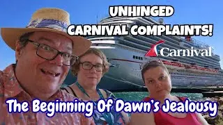 Willy Complains Nonstop on Carnival Vista With Jamie | His Life Is SO Hard |  Snow Video Recap!