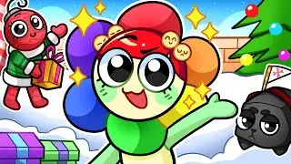 Batatinha jogando a NOVA atualização de DANDY’S WORLD com os membros