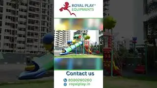 Outdoor slids & Play Equipments For Kids | Royal Play Equipment #shorts #ytshort #viralshorts #viral