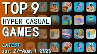 Top 9 NEW Hyper Casual Games (Jul.27 - Aug.2, 2020) | New Games Daily