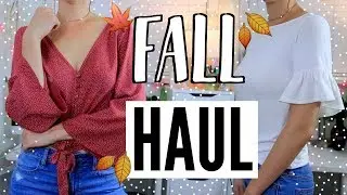Everyday Fall Clothing TRY ON Haul! + Home Things!