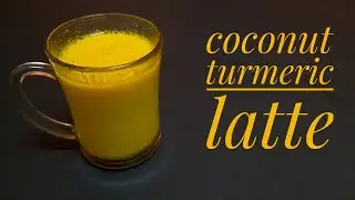 Immune boosting Turmeric Coconut milk /  Coconut Turmeric Latte / coconut Golden milk