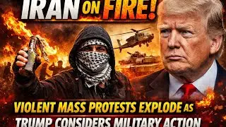 &ldquo;Iran on Fire! Violent Mass Protests Explode as Trump Considers Military Action&rdquo;