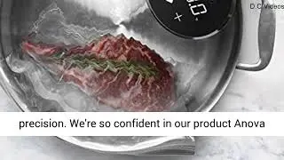Anova Culinary Sous Vide Precision Cooker Nano | Bluetooth | 750W | Anova App Included
