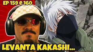PAIN vs KAKASHI - Epis&oacute;dios 159 e 160  - SNOPEY assistindo NARUTO SHIPPUDEN