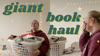 how many books can i buy in 3 months? lets find out | giant book haul
