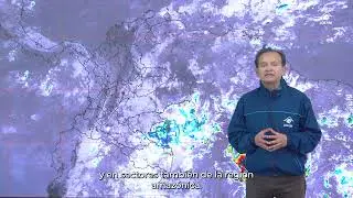 Weather forecast for Colombia at the end of 2025