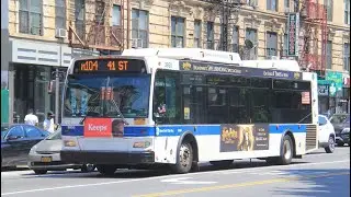 M104 bus announcements to 41 St