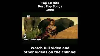 Top 10 Hits - Best Pop Songs - 1998
