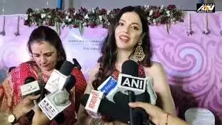Divya khosla attended kamala mills owner Nidarshana Ramesh Gowani garba night