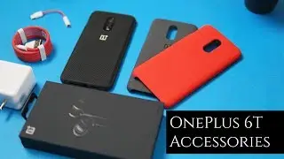 OnePlus 6T Official Accessories - Cases, Adapters, Type-C Bullet Earphones, Nylon Bumper Case