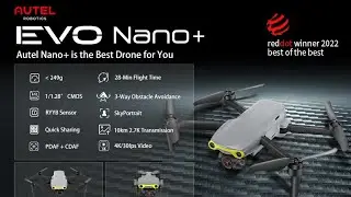 Professional photography from above using a distinctive drone - Autel Robotics EVO Nano+ Premium