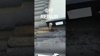 🔧 Fix Your Leaking Solar Hot Water Panel &mdash; The DIY Roof Hack #diy  #SolarHotWater #RoofLeakFix Frost