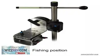 Universal transducer mount & pole for Garmin LiveScope ActiveTarget Mega Live