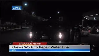 Water main break shuts off water at KCI's Terminal B