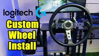 HOW TO INSTALL CUSTOM WHEEL TO LOGITECH G29 G920 TUTORIAL
