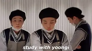 ˢᵗᵘᵈʸ ᵛˡᵒᵍ #⁷ 50 minutes chill yoongi playlist for studying / relaxing