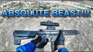 Custom FALKOR BLITZ Gameplay and Review!! / US Airsoft World