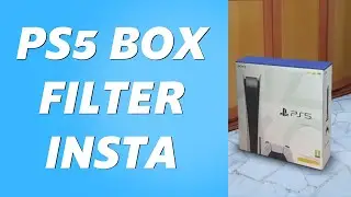 How to Get The PS5 Box Filter on Instagram! (2025)