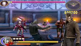 GOD HAND MOD LEON HARD GAMEPLAY STAGE 6 CLEAR NO DAMAGE