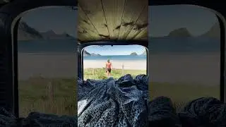 #vanlife in #lofoten #norway #fitness  #nature #norge #fitnessmotivation #gymlife #gym #gymshark