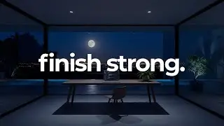 for people who finish what they start.