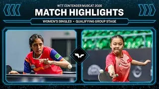 Yashaswini Ghorpade vs Wong Hoi Tung | WS QGS | WTT Contender Muscat 2026