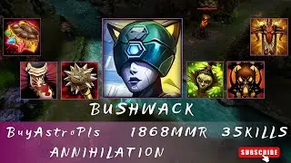 HoN | Mid Wars | Bushwack | BuyAstroPls | 1868 MMR