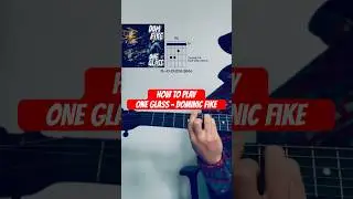 HOW TO PLAY: One Glass - @dominicfike #acousticguitar #guitartutorial #guitartabs #dominicfike
