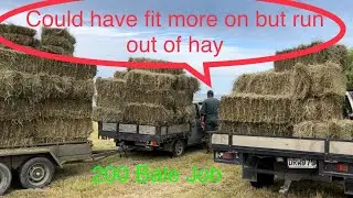 Small Hay Job for the Hauraki Young Farmers