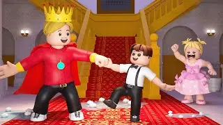 ROBLOX Brookhaven 🏡RP: Adopted by RICH ROYAL FAMILY (PART 2) | Roblox Animation