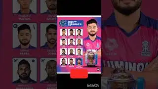 RR Playing 11 For IPL 2025 vs SRH #ipl2025 #rrvssrh