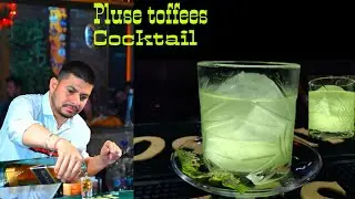 Pluse toffees with cocktail| pulse candy Refreshing drink.