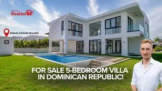 5 Bedroom Villa in Sosua Ocean Village, Dominican Republic For Sale with 15 Year Financing!