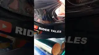 My Branding #nasik #motovlogger #bike #helmet #wrap #wraping #youtuber #youtubeshorts #ridertales