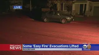 Some Easy Fire Evacuations Lifted, No Containment Reported