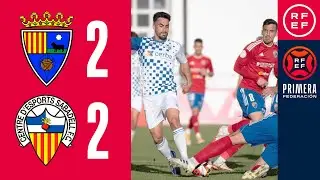 Resumen #PrimeraFederación | CD Teruel 2-2 CE Sabadell FC | Jornada 14, Grupo 1