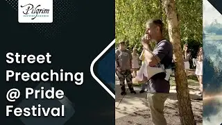 Trust Jesus! Open-Air Preaching @ Pride Festival Cookeville, TN - June 11, 2022.