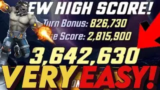 Blastaar Scourge EASY MODE! D10 FULL GAMEPLAY GUIDE! MARVEL Strike Force
