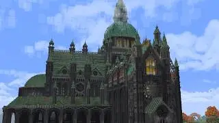 Я построил САМЫЙ ДЕТАЛЬНЫЙ собор в Minecraft Survival