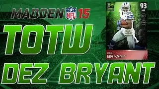 MUT 15 - Team of The Week DEZ BRYANT and PATRICK PETERSON! RTTP Content